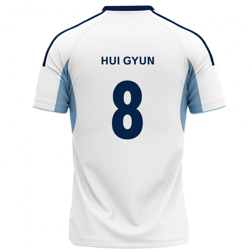 Danxen Dames Hui-Gyun Lee #8 Koninklijk Blauw Wit Uitshirt Uittenue 2026/27 T-Shirt
