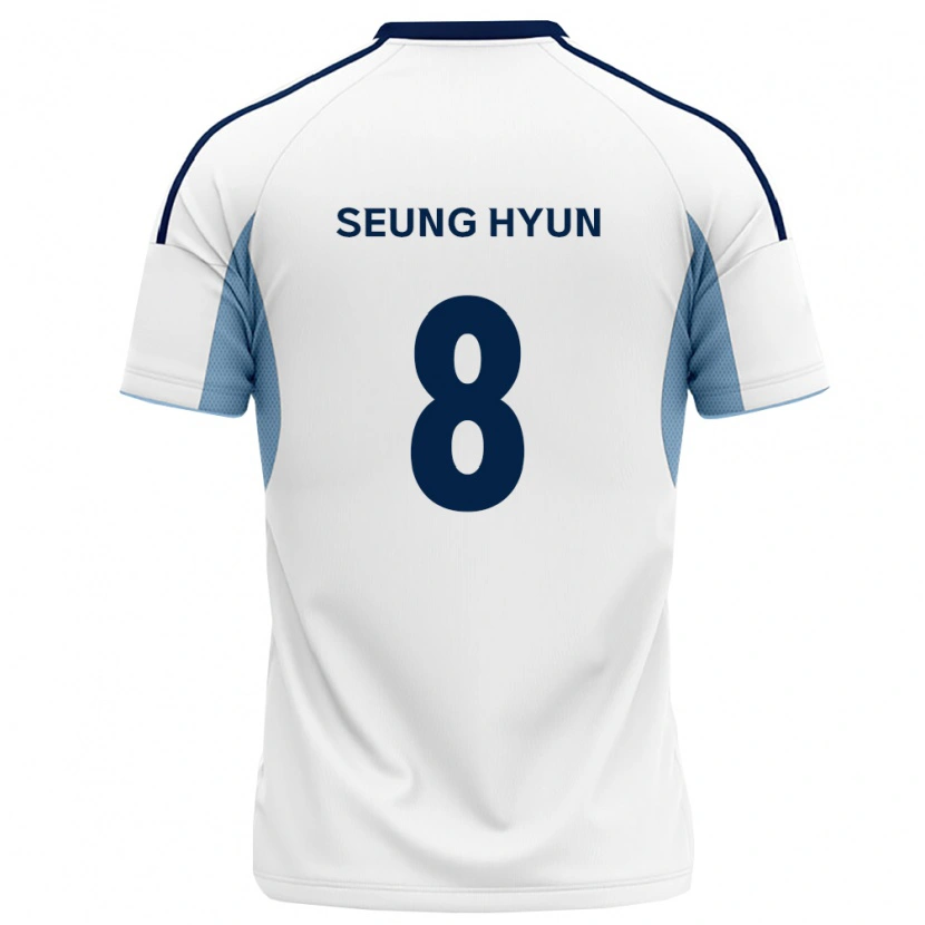 Danxen Dames Seung-Hyun Kim #8 Koninklijk Blauw Wit Uitshirt Uittenue 2026/27 T-Shirt