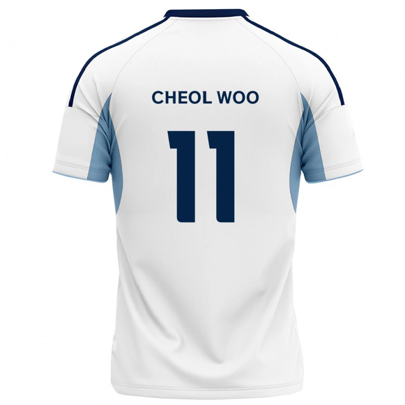 Danxen Dames Cheol-Woo Ahn #11 Koninklijk Blauw Wit Uitshirt Uittenue 2026/27 T-Shirt
