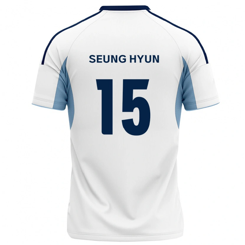 Danxen Dames Seung-Hyun Jung #15 Koninklijk Blauw Wit Uitshirt Uittenue 2026/27 T-Shirt