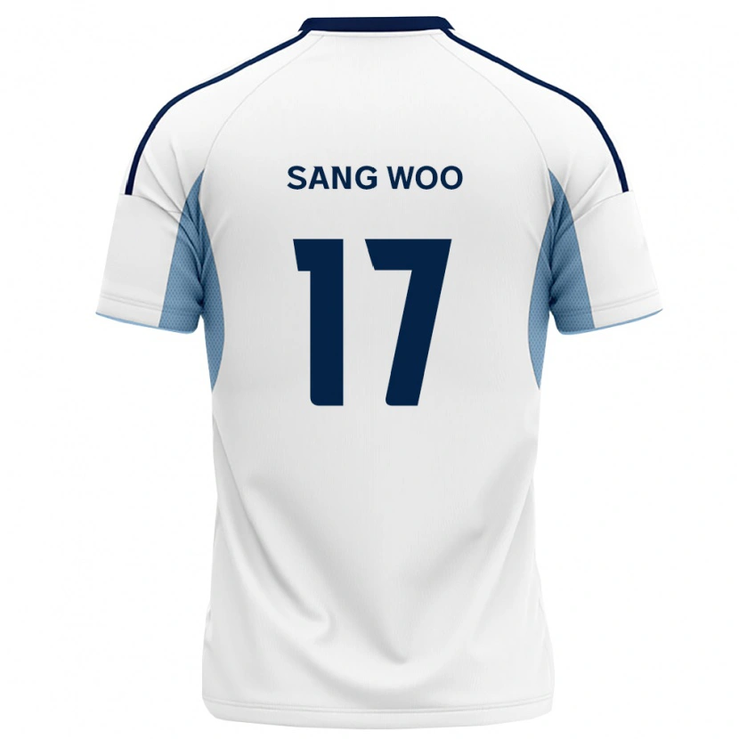 Danxen Dames Sang-Woo Kang #17 Koninklijk Blauw Wit Uitshirt Uittenue 2026/27 T-Shirt
