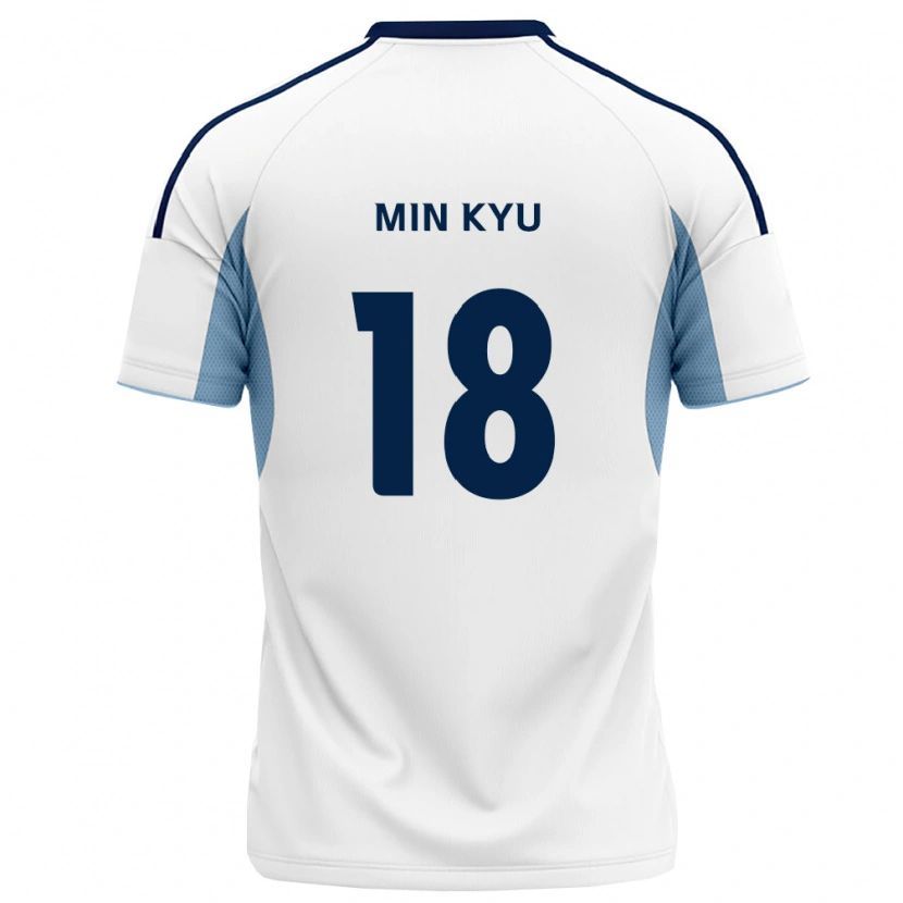 Danxen Dames Min-Kyu Joo #18 Koninklijk Blauw Wit Uitshirt Uittenue 2026/27 T-Shirt
