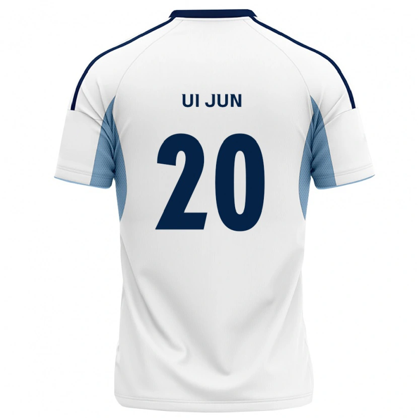 Danxen Dames Ui-Jun Hwang #20 Koninklijk Blauw Wit Uitshirt Uittenue 2026/27 T-Shirt