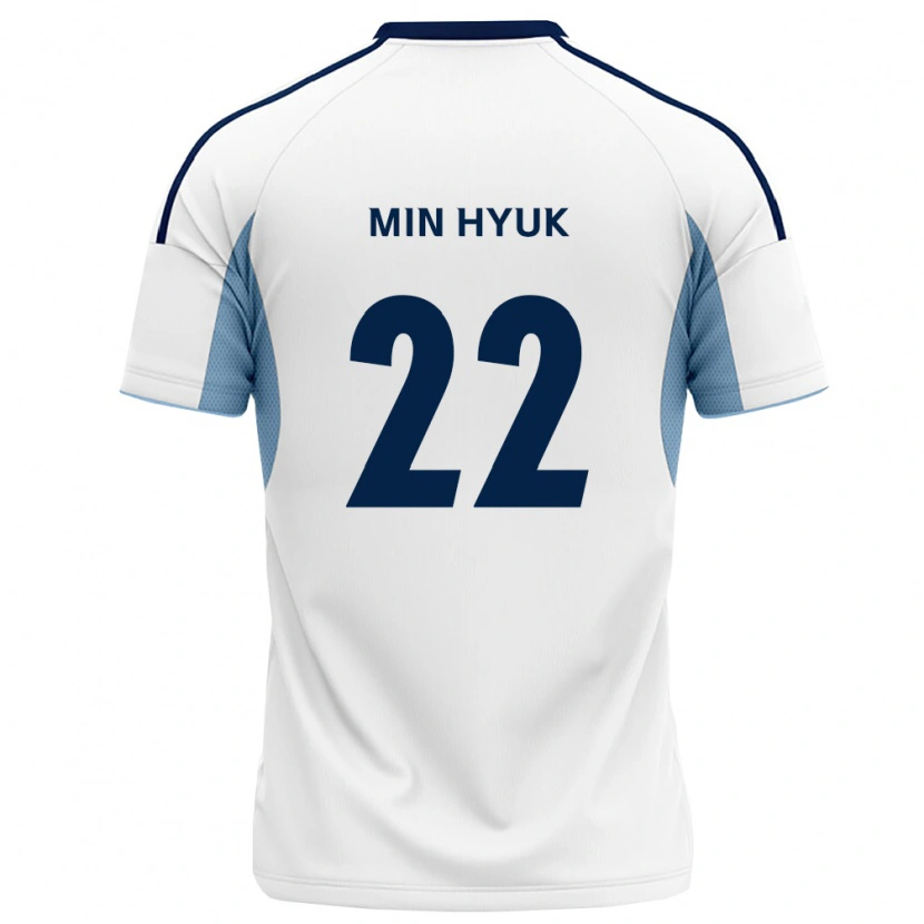 Danxen Dames Min-Hyuk Lee #22 Koninklijk Blauw Wit Uitshirt Uittenue 2026/27 T-Shirt
