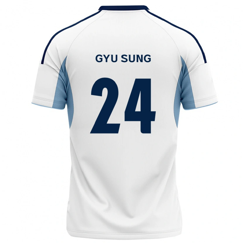 Danxen Dames Gyu-Sung Lee #24 Koninklijk Blauw Wit Uitshirt Uittenue 2026/27 T-Shirt