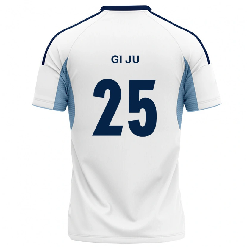 Danxen Dames Gi-Ju Kwon #25 Koninklijk Blauw Wit Uitshirt Uittenue 2026/27 T-Shirt