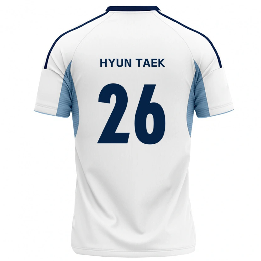 Danxen Dames Hyun-Taek Cho #26 Koninklijk Blauw Wit Uitshirt Uittenue 2026/27 T-Shirt