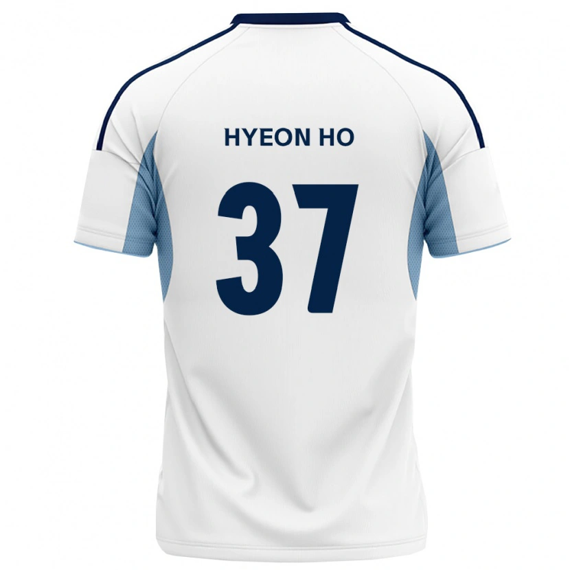 Danxen Dames Hyeon-Ho Moon #37 Koninklijk Blauw Wit Uitshirt Uittenue 2026/27 T-Shirt