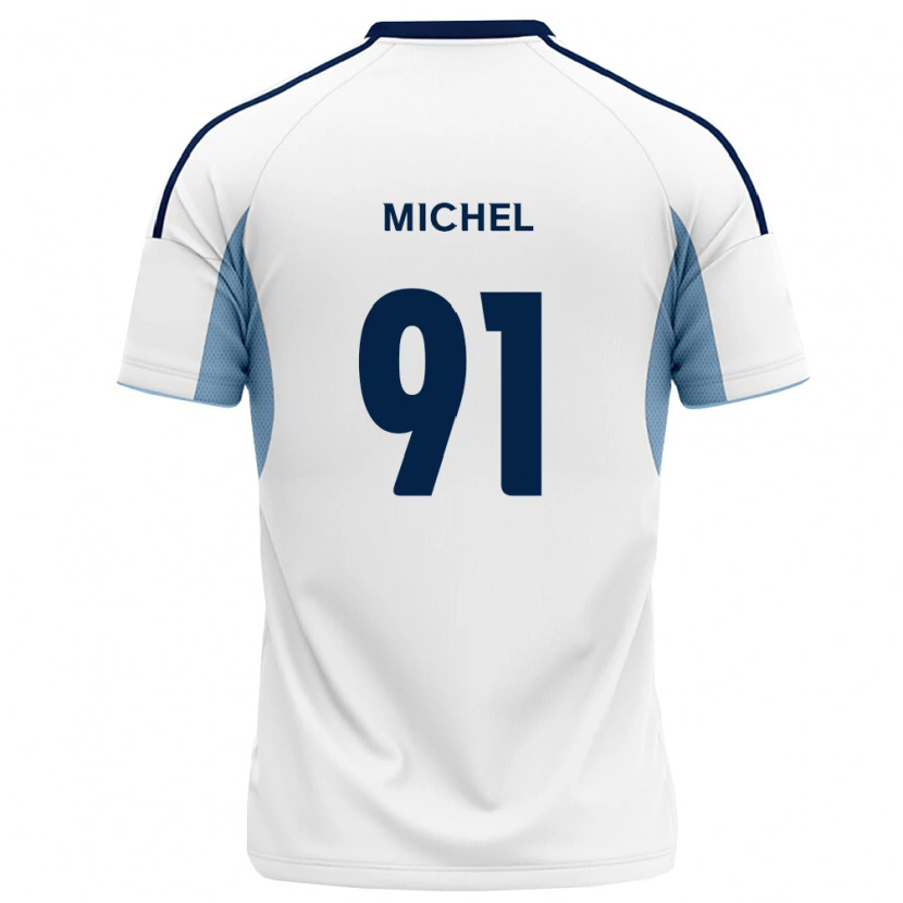 Danxen Dames Benji Michel #91 Koninklijk Blauw Wit Uitshirt Uittenue 2026/27 T-Shirt