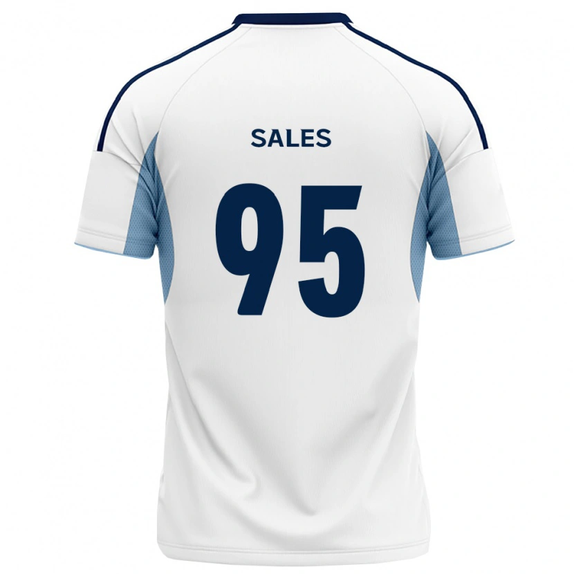 Danxen Dames Matheus Sales #95 Koninklijk Blauw Wit Uitshirt Uittenue 2026/27 T-Shirt