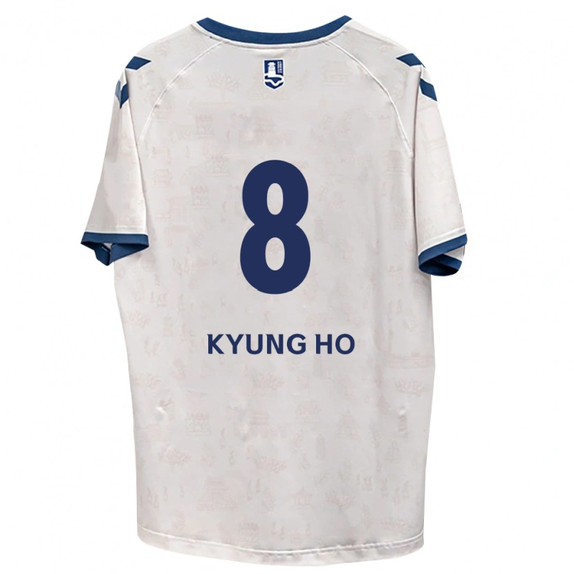 Danxen Dames Kyung-Ho Roh #8 Koninklijk Blauw Wit Uitshirt Uittenue 2026/27 T-Shirt