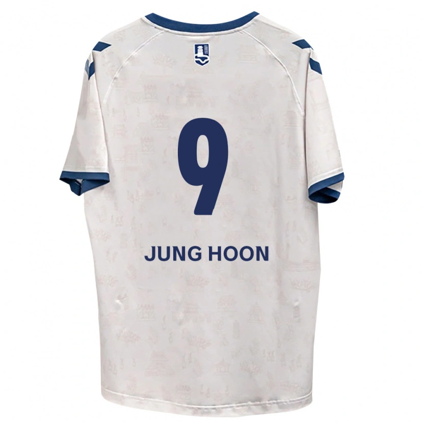 Danxen Dames Jung-Hoon Ji #9 Koninklijk Blauw Wit Uitshirt Uittenue 2026/27 T-Shirt
