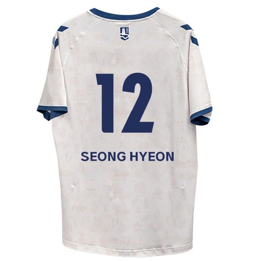 Danxen Dames Seong-Hyeon Choi #12 Koninklijk Blauw Wit Uitshirt Uittenue 2026/27 T-Shirt