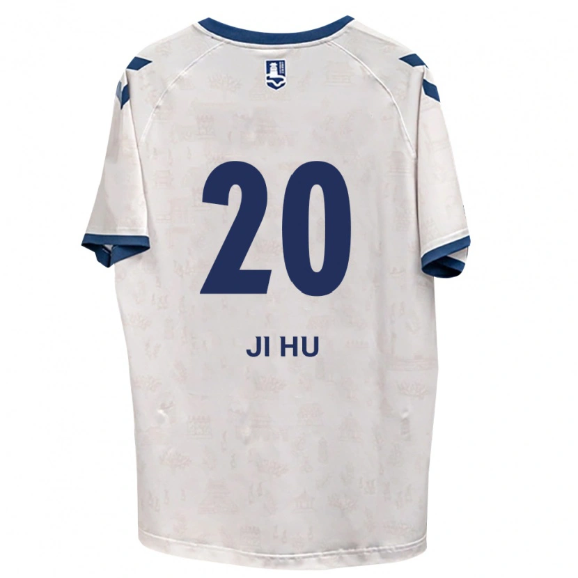 Danxen Dames Ji-Hu Lee #20 Koninklijk Blauw Wit Uitshirt Uittenue 2026/27 T-Shirt