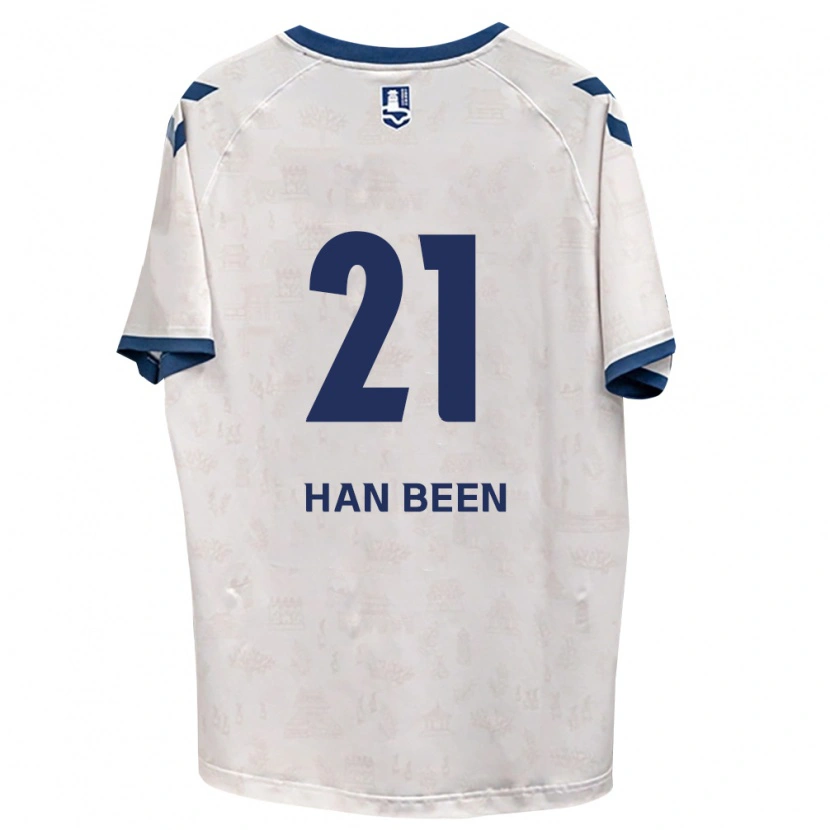 Danxen Dames Han-Been Yang #21 Koninklijk Blauw Wit Uitshirt Uittenue 2026/27 T-Shirt