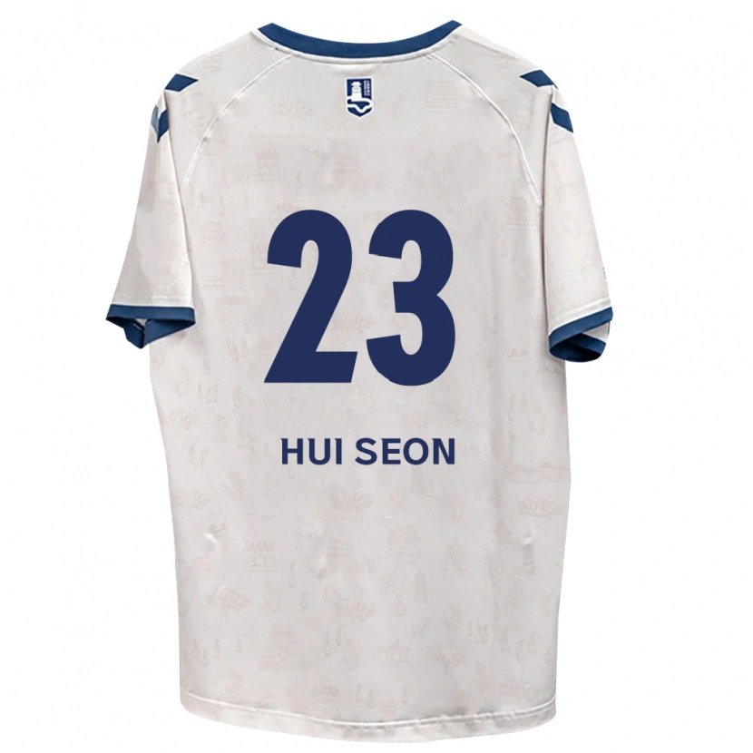 Danxen Dames Hui-Seon Kwon #23 Koninklijk Blauw Wit Uitshirt Uittenue 2026/27 T-Shirt