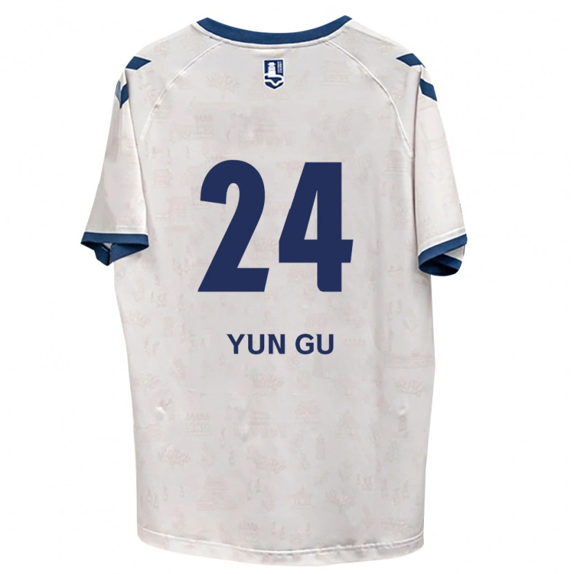 Danxen Dames Yun-Gu Gang #24 Koninklijk Blauw Wit Uitshirt Uittenue 2026/27 T-Shirt