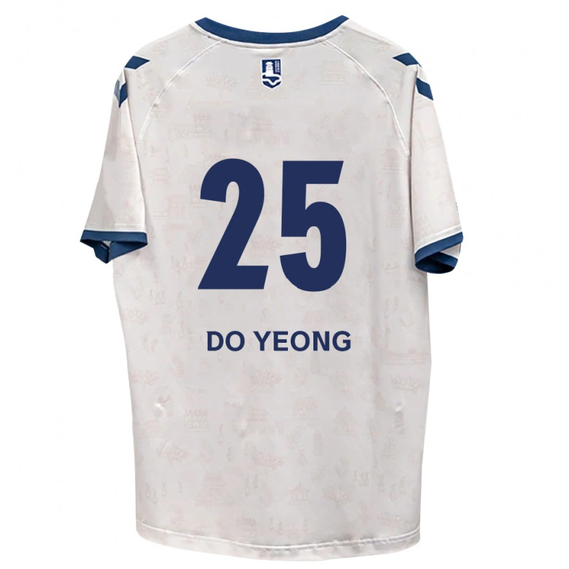 Danxen Dames Do-Yeong Kwon #25 Koninklijk Blauw Wit Uitshirt Uittenue 2026/27 T-Shirt