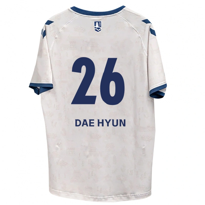 Danxen Dames Dae-Hyun Kim #26 Koninklijk Blauw Wit Uitshirt Uittenue 2026/27 T-Shirt