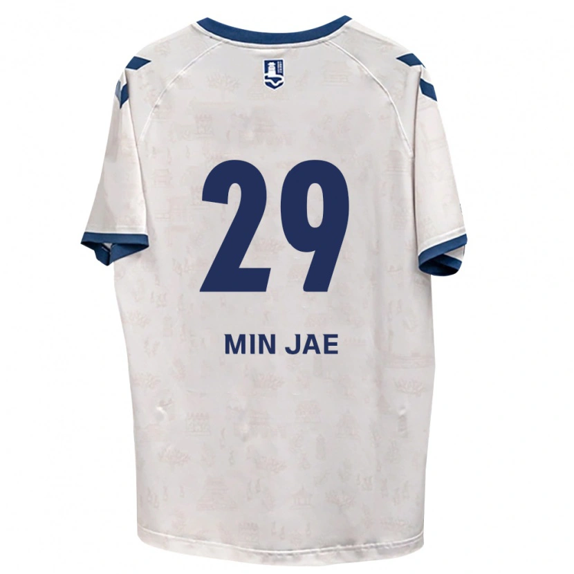 Danxen Dames Min-Jae Kang #29 Koninklijk Blauw Wit Uitshirt Uittenue 2026/27 T-Shirt