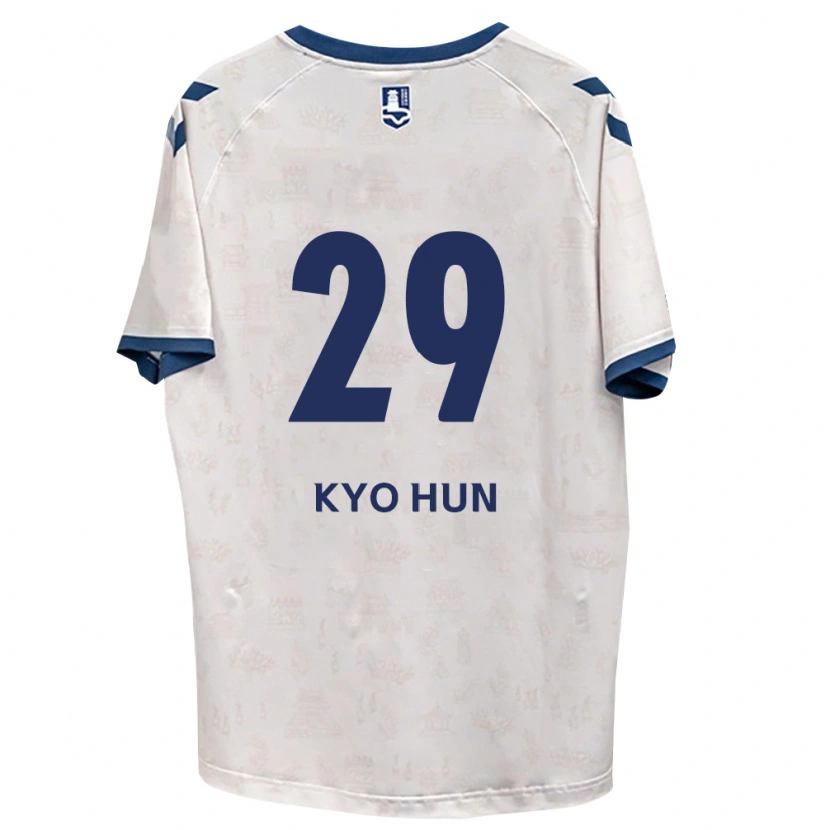 Danxen Dames Kyo-Hun Kang #29 Koninklijk Blauw Wit Uitshirt Uittenue 2026/27 T-Shirt