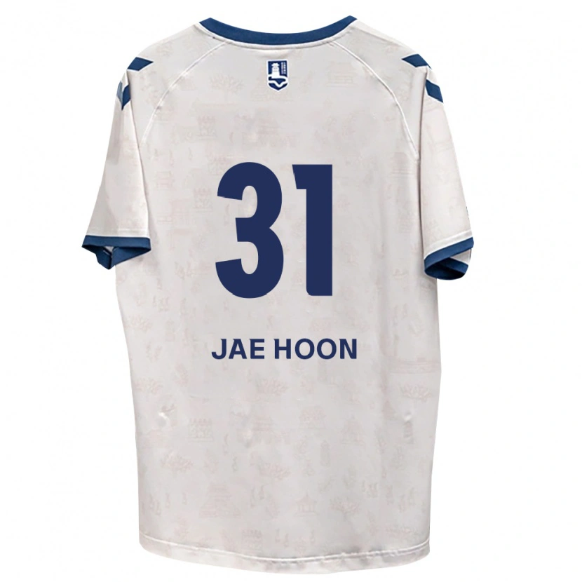 Danxen Dames Jae-Hoon Lee #31 Koninklijk Blauw Wit Uitshirt Uittenue 2026/27 T-Shirt