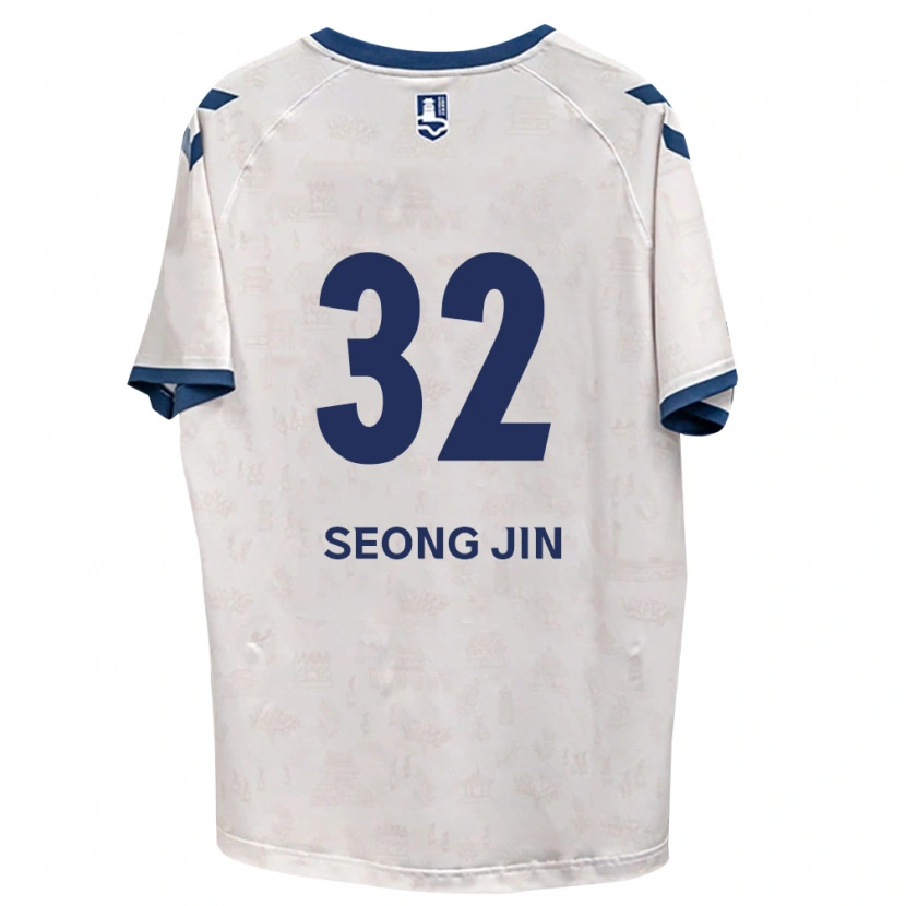 Danxen Dames Seong-Jin Park #32 Koninklijk Blauw Wit Uitshirt Uittenue 2026/27 T-Shirt