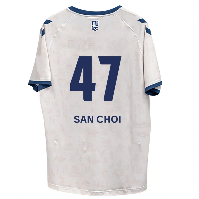 Danxen Dames San Choi #47 Koninklijk Blauw Wit Uitshirt Uittenue 2026/27 T-Shirt