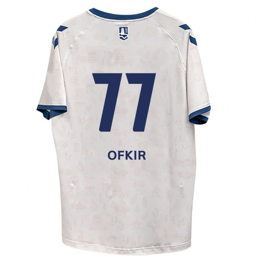 Danxen Dames Mohamed Ofkir #77 Koninklijk Blauw Wit Uitshirt Uittenue 2026/27 T-Shirt