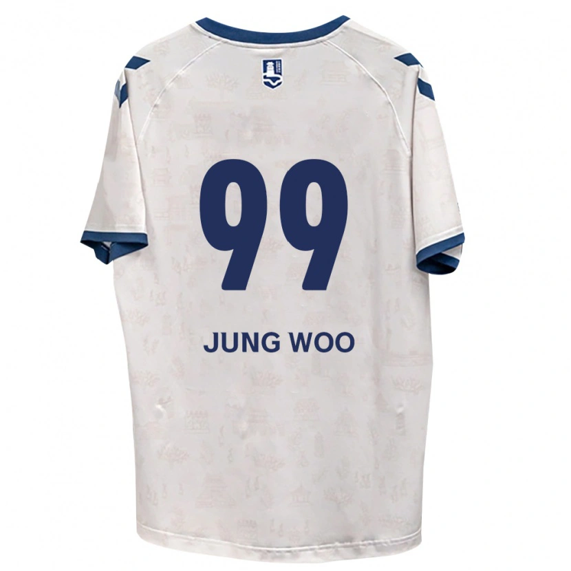 Danxen Dames Jung-Woo Ha #99 Koninklijk Blauw Wit Uitshirt Uittenue 2026/27 T-Shirt