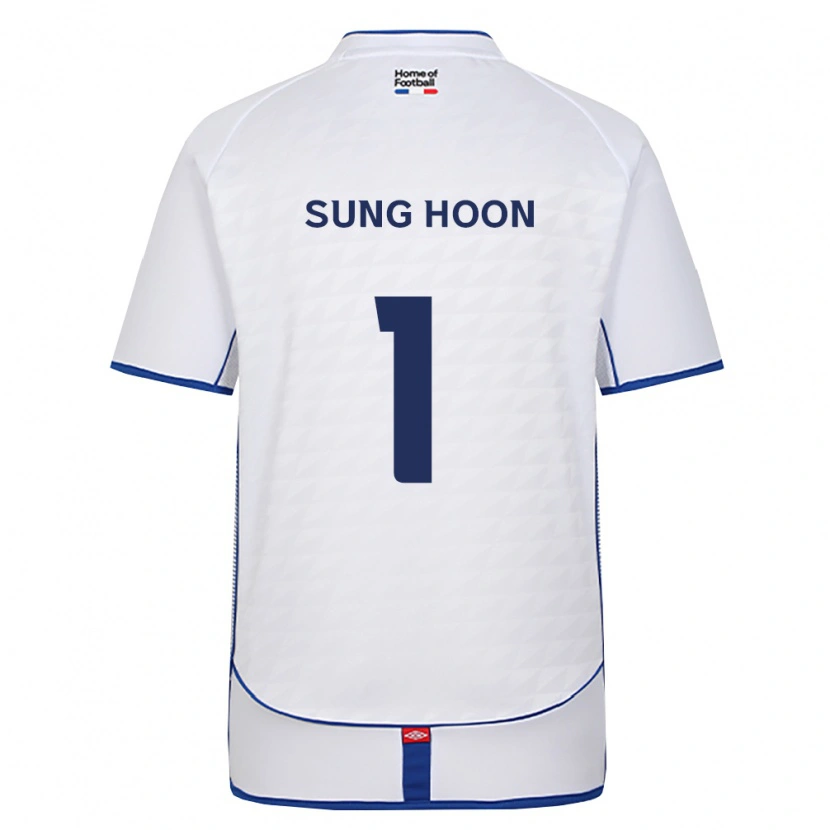Danxen Dames Sung-Hoon Cho #1 Zwart Wit Rood Uitshirt Uittenue 2026/27 T-Shirt