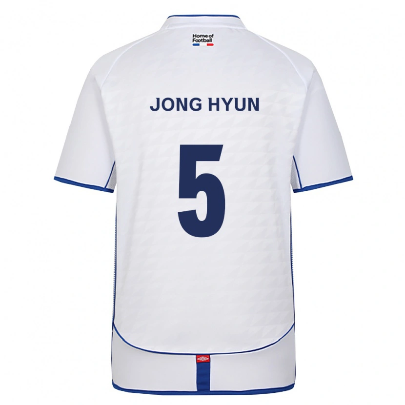 Danxen Dames Jong-Hyun Ko #5 Zwart Wit Rood Uitshirt Uittenue 2026/27 T-Shirt