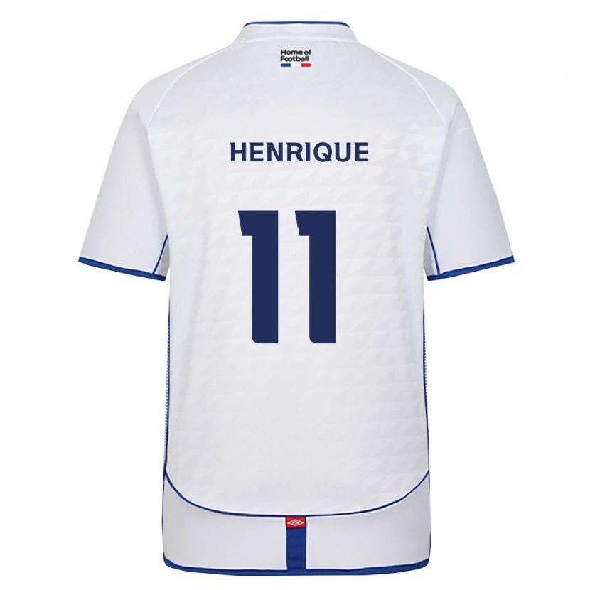 Danxen Dames Paulo Henrique #11 Zwart Wit Rood Uitshirt Uittenue 2026/27 T-Shirt