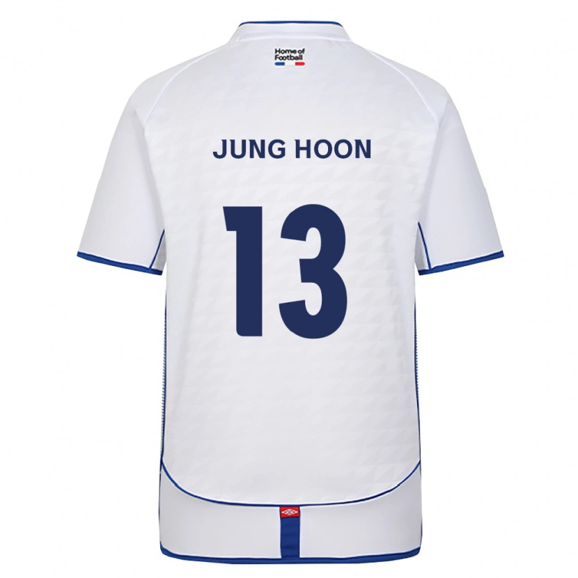 Danxen Dames Jung-Hoon Kim #13 Zwart Wit Rood Uitshirt Uittenue 2026/27 T-Shirt