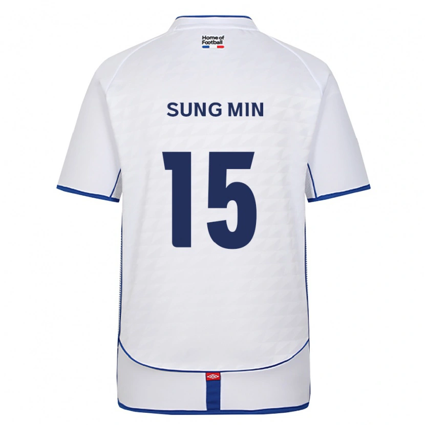 Danxen Dames Sung-Min Jung #15 Zwart Wit Rood Uitshirt Uittenue 2026/27 T-Shirt