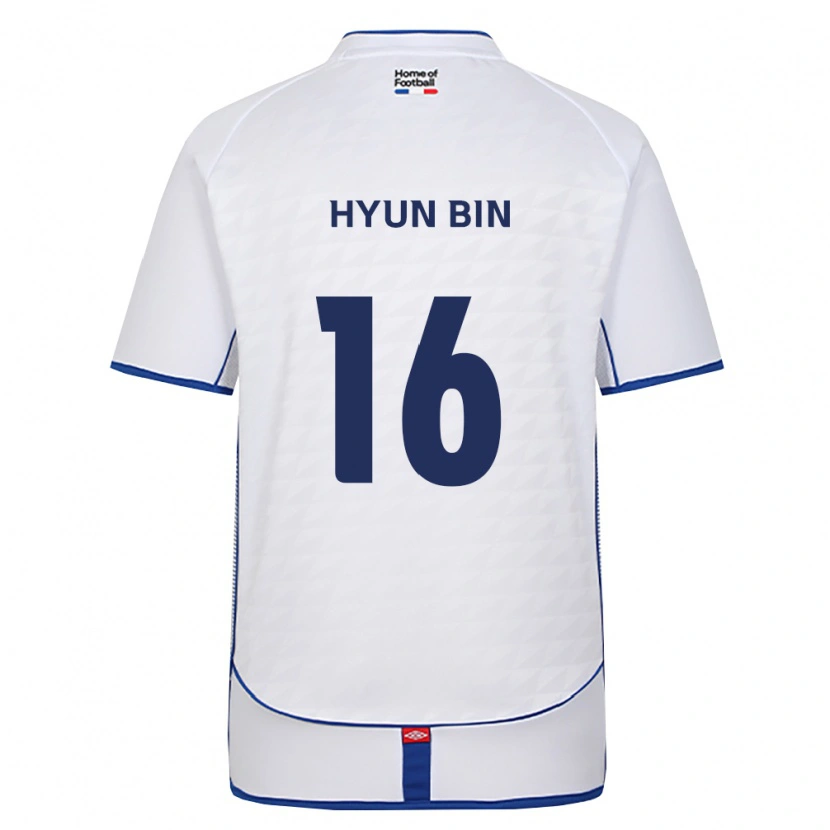 Danxen Dames Hyun-Bin Park #16 Zwart Wit Rood Uitshirt Uittenue 2026/27 T-Shirt
