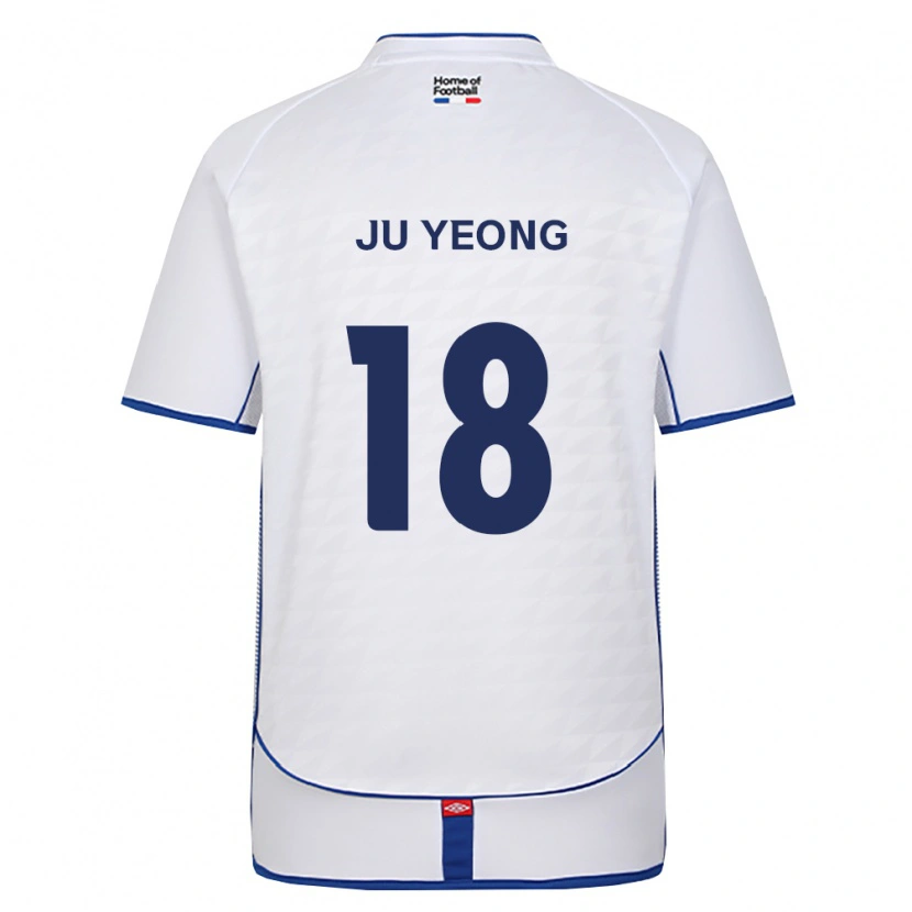 Danxen Dames Ju-Yeong Park #18 Zwart Wit Rood Uitshirt Uittenue 2026/27 T-Shirt