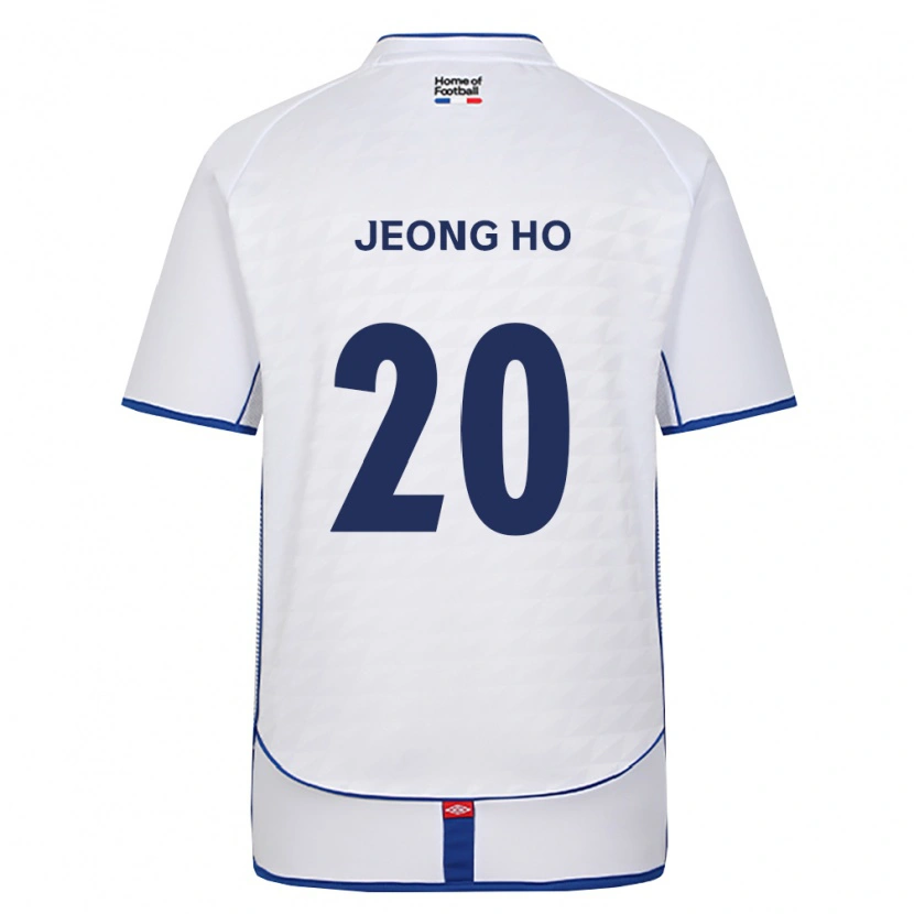 Danxen Dames Jeong-Ho Hong #20 Zwart Wit Rood Uitshirt Uittenue 2026/27 T-Shirt