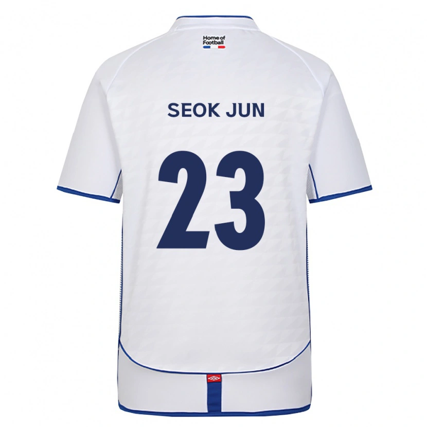 Danxen Dames Seok-Jun Wi #23 Zwart Wit Rood Uitshirt Uittenue 2026/27 T-Shirt