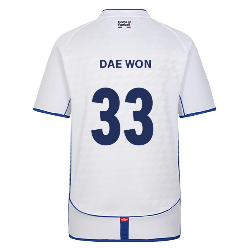 Danxen Dames Dae-Won Park #33 Zwart Wit Rood Uitshirt Uittenue 2026/27 T-Shirt
