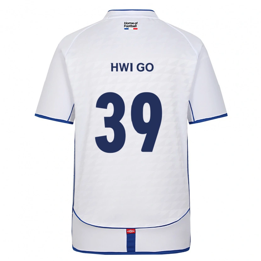 Danxen Dames Hwi-Go Lee #39 Zwart Wit Rood Uitshirt Uittenue 2026/27 T-Shirt