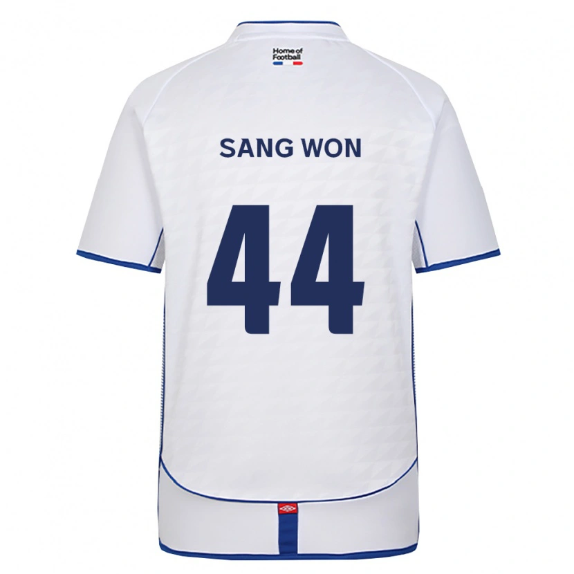 Danxen Dames Sang-Won Hong #44 Zwart Wit Rood Uitshirt Uittenue 2026/27 T-Shirt