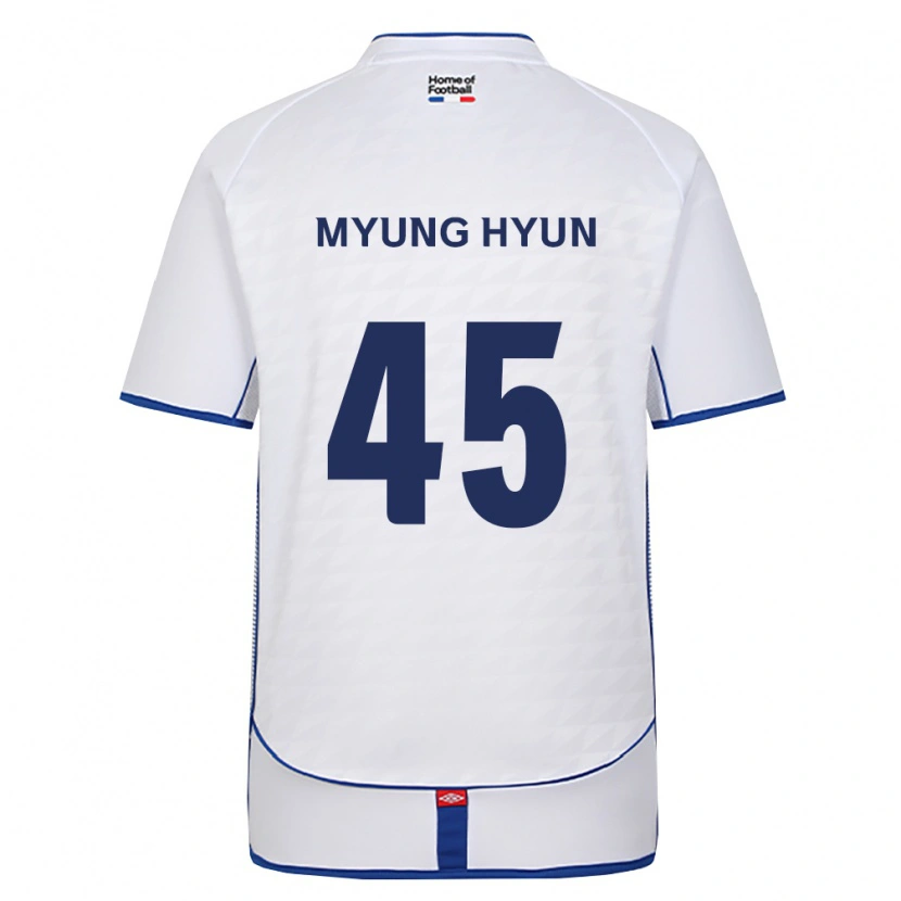 Danxen Dames Myung-Hyun Hwang #45 Zwart Wit Rood Uitshirt Uittenue 2026/27 T-Shirt