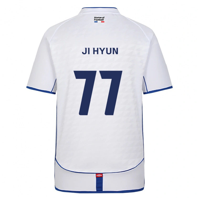 Danxen Dames Ji-Hyun Kim #77 Zwart Wit Rood Uitshirt Uittenue 2026/27 T-Shirt