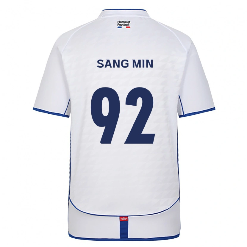 Danxen Dames Sang-Min Lee #92 Zwart Wit Rood Uitshirt Uittenue 2026/27 T-Shirt