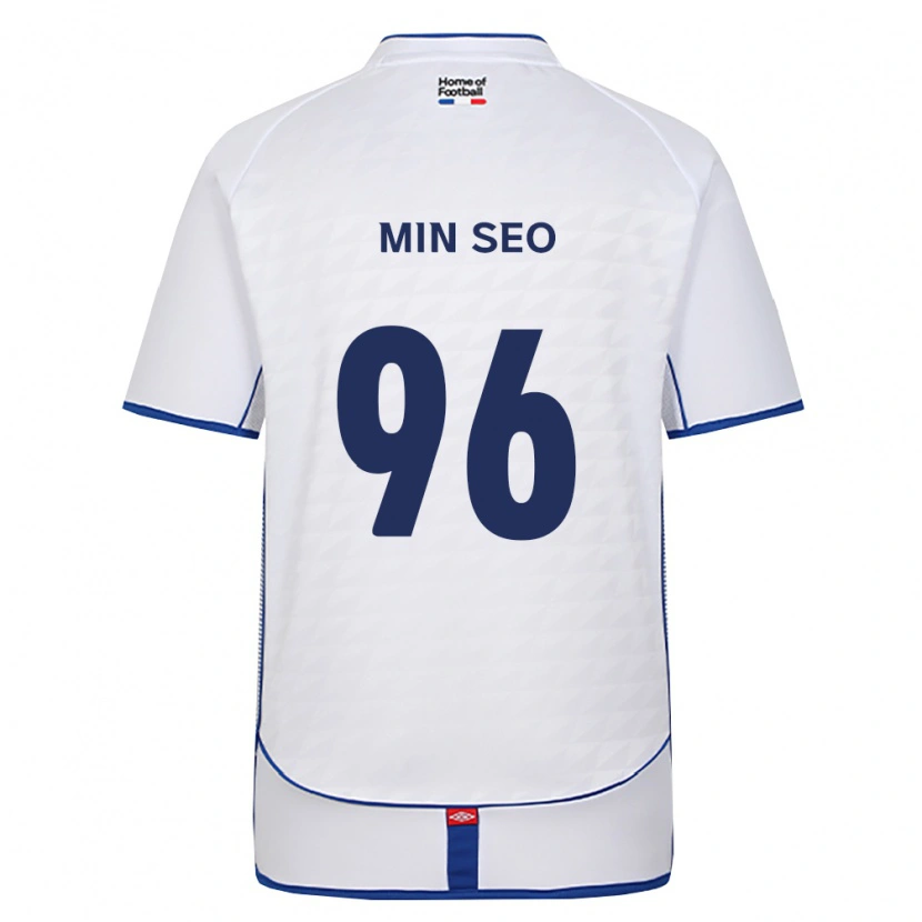 Danxen Dames Min-Seo Koo #96 Zwart Wit Rood Uitshirt Uittenue 2026/27 T-Shirt