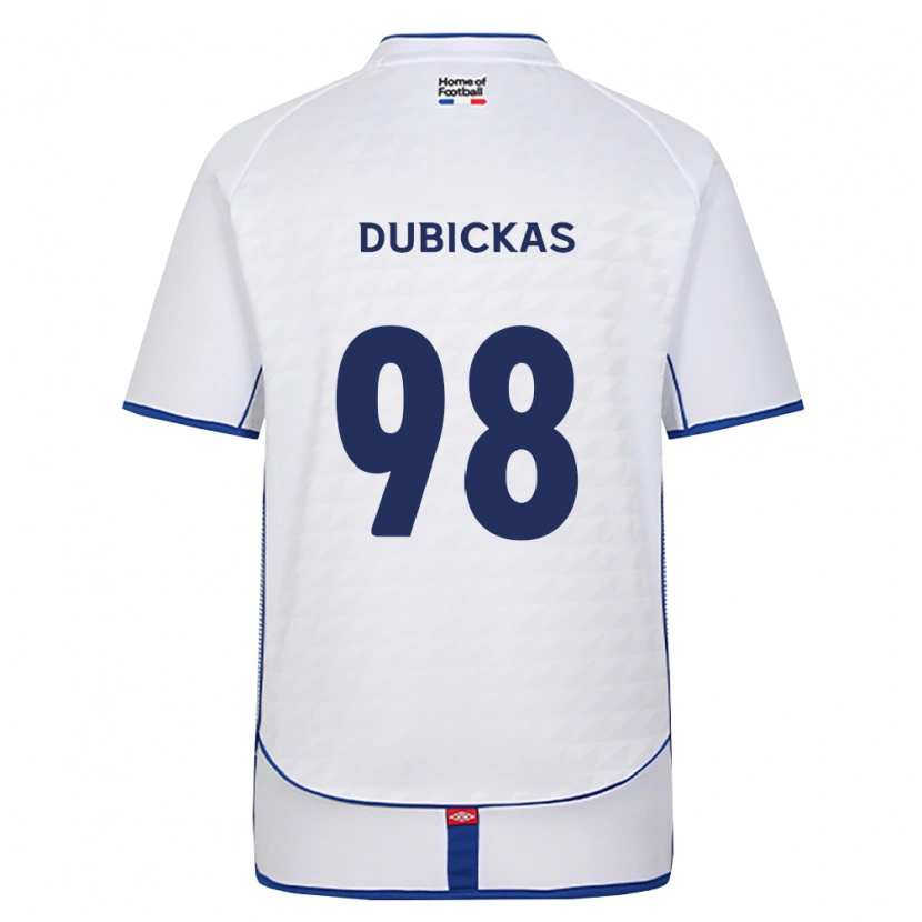 Danxen Dames Edgaras Dubickas #98 Zwart Wit Rood Uitshirt Uittenue 2026/27 T-Shirt