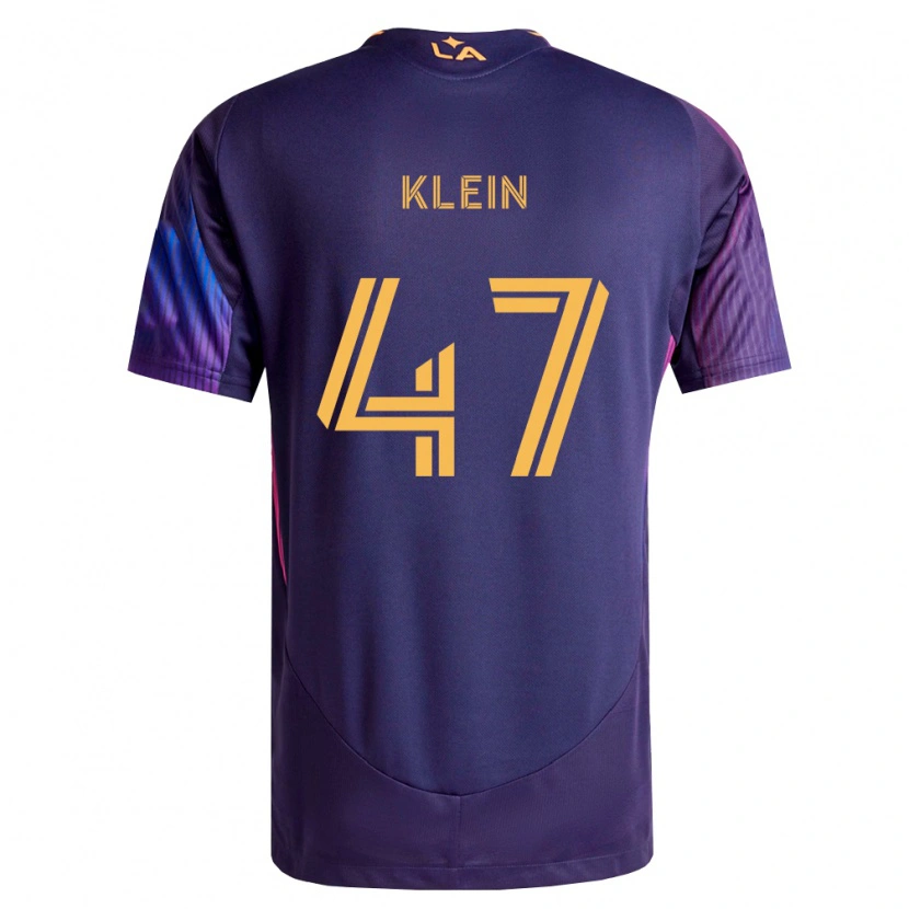 Danxen Dames Carson Klein #47 Diep Paars Geel Uitshirt Uittenue 2026/27 T-Shirt