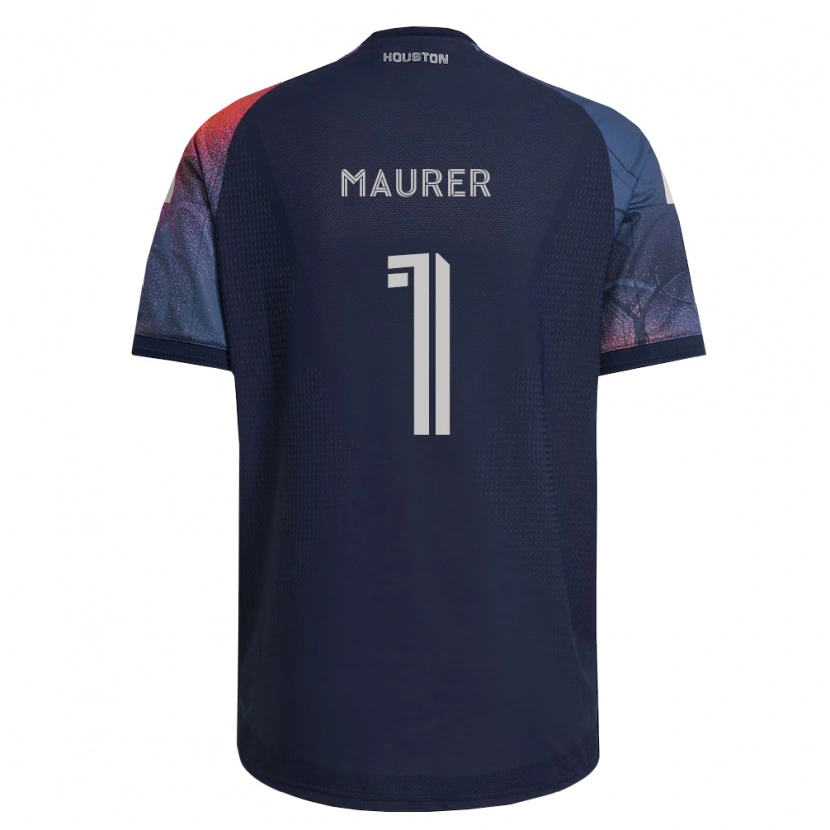 Danxen Dames Jimmy Maurer #1 Diep Blauw Wit Oranje Uitshirt Uittenue 2026/27 T-Shirt