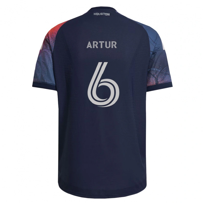 Danxen Dames José Artur De Lima Júnior #6 Diep Blauw Wit Oranje Uitshirt Uittenue 2026/27 T-Shirt